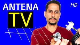 Recibe todos los canales tv ✅ ANTENA CASERA PARA TV ▶️ Coaxial, Splitter & Ferrulers
