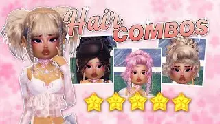 10+ GORGEOUS Hairstyle Combos *YOU NEED TO TRY* In DRESS TO IMPRESS!!