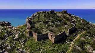 Крепость ГАЗИПАША Турция GAZIPASHA Citadel in Turkey