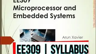 Microprocessor and Embedded Systems | EE309 | Syllabus | KTU | S5