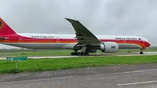 ANGOLA AIRLINES BOEING 777 AT LISBON AIRPORT