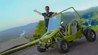DIRIGI ATÉ O TOPO DA MONTANHA COM O BUGGY !!
