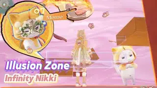 Infinity Nikki - Illusion Zone 07 Momo | The meow meow BGM is so cute! 😻