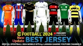 New kits🔥 Jersey eFootball 2024 New update 