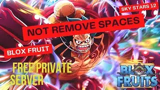 Private Server Blox Fruits 2023