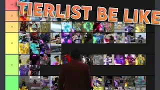 [YBA] The new skin tierlist be like