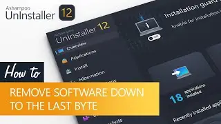 Ashampoo UnInstaller 12 - Remove software down to the last byte