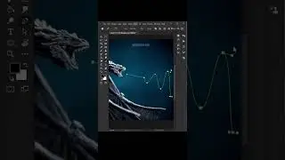 how to make Dragon fire effect in photoshop 2024 #photoshop