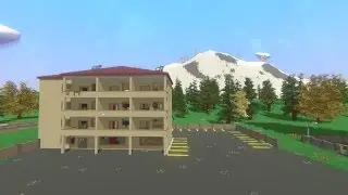 Unturned Level Editor Speed Build #26 - Hotel (Commentary)