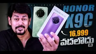 Honor X9c: Unboxing, Camera Test, Gaming & Battery! | Full Review in Telugu