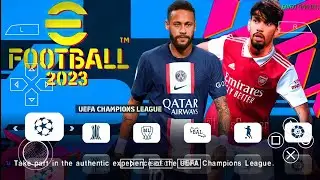 🆕 eFOOTBALL PES 2022 PPSSPP Android Transfers Update & Kits 2023 + New Faces Camera PS5 Graphics HD