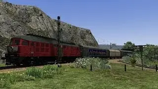 DB 232 on Im Koëblitzer Bergland 3 route leaving Wildau - Train Simulator 2014