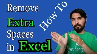 How to remove extra spaces in Excel ||Ms Excel Tutorial DgRetina || Excel Shortcut/Tricks