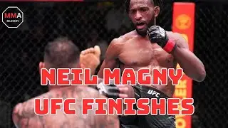 Neil Magny UFC Finishes - #ufc #ufc297 #neilmagny #welterweight #fightnight #mma