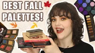 BEST Fall Eyeshadow Palettes! 🍁 My Top 5 Picks!