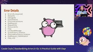 GopherCon 2024: Standardizing Errors in Go: A Practical Guide with Dapr - Cassie Coyle