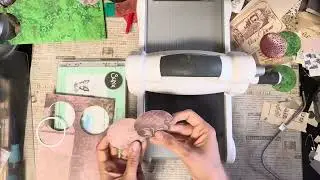 Die Cut Circles Mushroom Clusters Massmaking