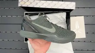 Nike Kobe 6 Black Mamba Collection Fade to Black | 869457-007