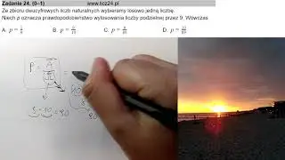 arkusz 1 [zad 24] prawdopodobieństwo
