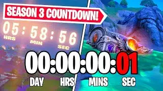🔴LIVE! FORTNITE SEASON 3 LIVE EVENT COUNTDOWN!