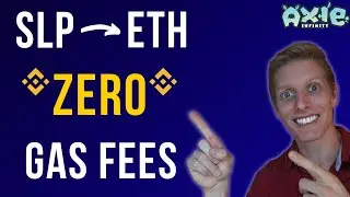 Sending SLP to Binance with *NO FEES* | Axie Infinity