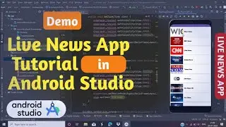 Video News App Tutorial in Android Studio || Demo video