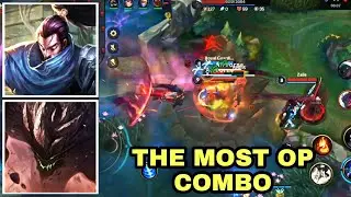 YASUO and MALPHITE the most COMBO BROKEN | WILD RIFT