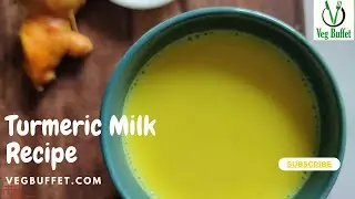 Turmeric Milk Recipe #turmericmilkrecipe #haldidoodh #goldenmilkrecipe