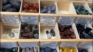 Semi-Precious Gemstones with Names. LONDON 🇬🇧 Натуральные Полудрагоценные Камни с Названиями