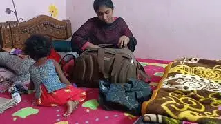 First Time Train Journey చేయబోతున్న|Bag Packing|Journey ki అటుకులతో స్నాక్స్ చేశాను|Full Excitement💃