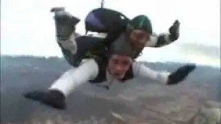 Primer salto en paracaidas y problemas  / Parachute jump first parachute does not open