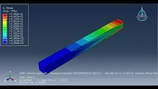 How to apply gravity load in Abaqus 2017