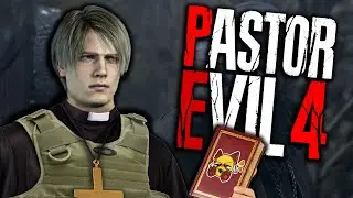 Pastor Lennard just dropped in Resident Evil 4