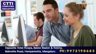 Graphic Desgining Course at CTTI Computer Education, Mangalore