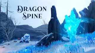 DRAGONSPINE - Tales From the Snow Mountain | Genshin impact music relaxing