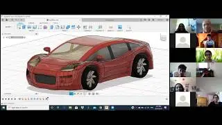 Making a Car with Autodesk Fusion 360 By Aditi : Ch Josh Saha