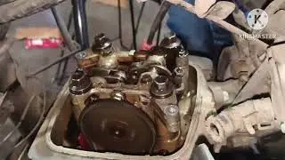 Hero Honda HUNK Engine noise. Oil pump kharab ki bajah se Roker cam jal gaya.