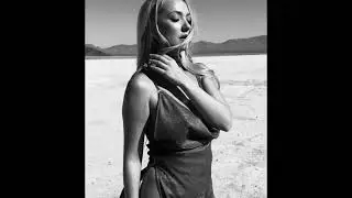 Ruslana in the desert