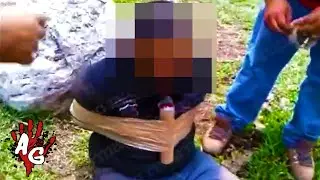 SIC4RI0S USE DYNAMITE ON AN ADULT AND A CHILD