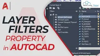 How to Use Layer Filters Property in AutoCAD | Layer State Manager in AutoCAD Tutorial