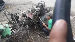 Cách chỉnh lại chân cần số cho xe công nông 2 cầu