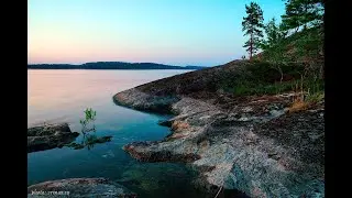 Река бурная, Ладожское озеро, Зеленогорск, Удельный парк