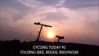 Cycling today #1 Folding Bike, Bekasi Indonesia