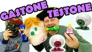 GASTONE TESTONE Giochi da Tavolo i PJ MASKS Super Pigiamini, Peppa Pig, Kinder SorpresaBig Babol
