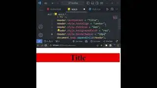 How to create HTML elements using Javascript #javascript