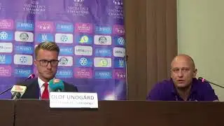 Житлобуд 1 — Лінчепінг 1 6 прес конференція тренерів після матчу  12 09 2018