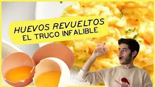 Cómo hacer HUEVOS REVUELTOS PERFECTOS 💥 ¡Super jugosos!