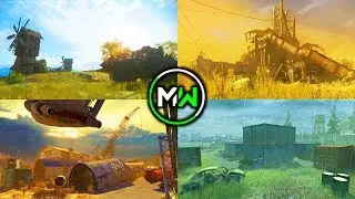 MODERN WARFARE NEW MAPS! (FREE) 10+ DLC MAPS RUST, SHIPMENT, FARMS + MORE! NEW DLC MAPS COD MW!