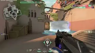 An average bronze try hard player belike🤣(no sound) | Valorant Clips #23