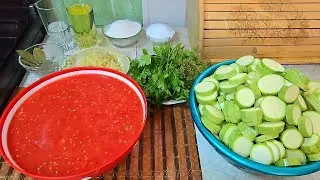 ✨️You've definitely never made zucchini like this 🔥✨️Zucchini from the 90s✨️Preparations for the ...